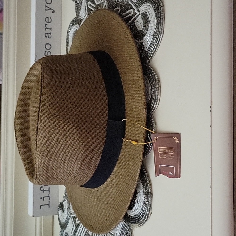 Classic Camel color Havana Hat - Unisex size large, Panama style